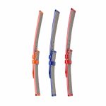 Multi Color Alligator Leather Watch Strap Side View For Chopard Happy Sport 278608 278582