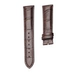 Dark Brown Calf Leather Watch Strap No Buckle For Ball Engineer II NM2082C-LJ-SL