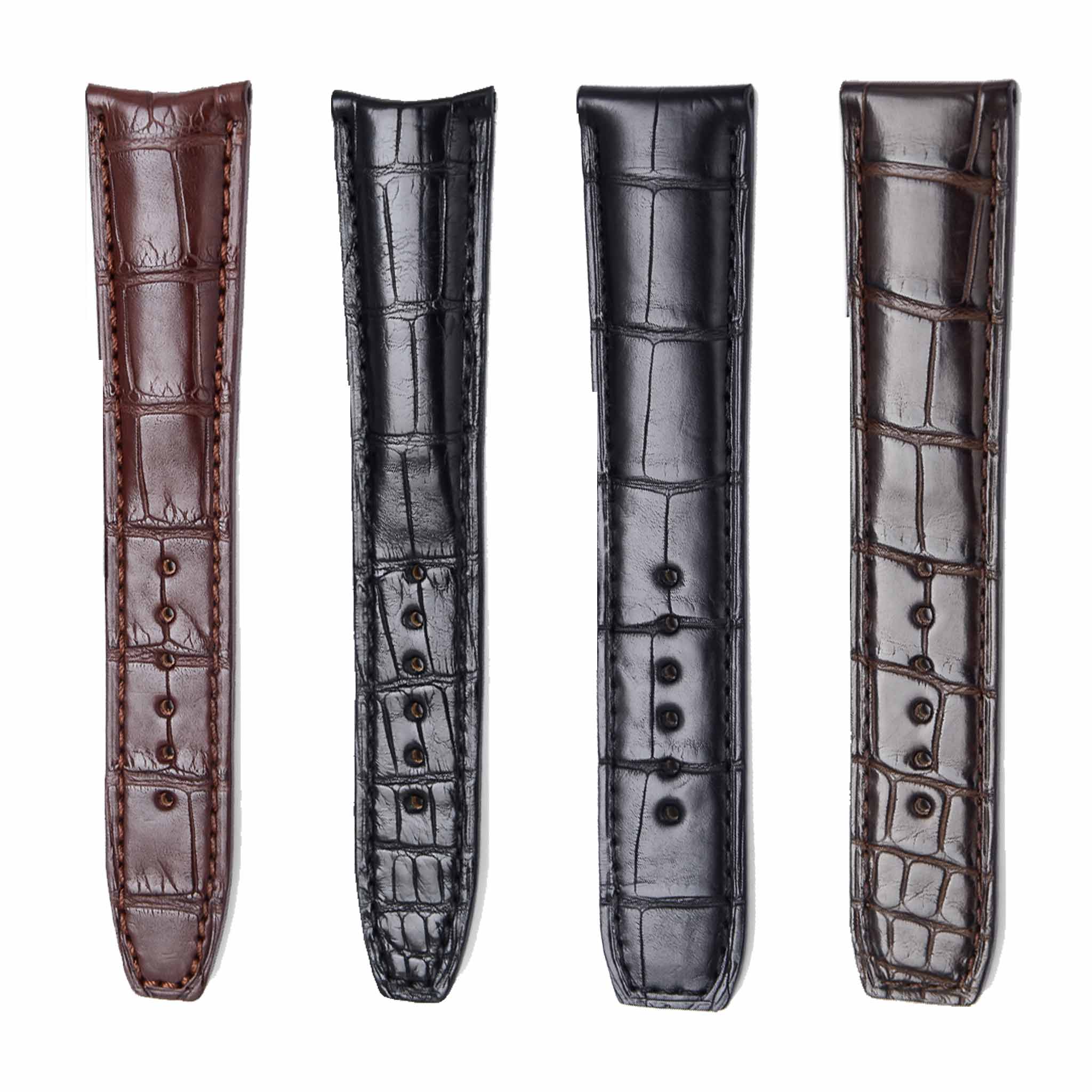 Alligator Leather Watch Strap Color Options For Baume & Mercier Classima MOA08869 MOA10214
