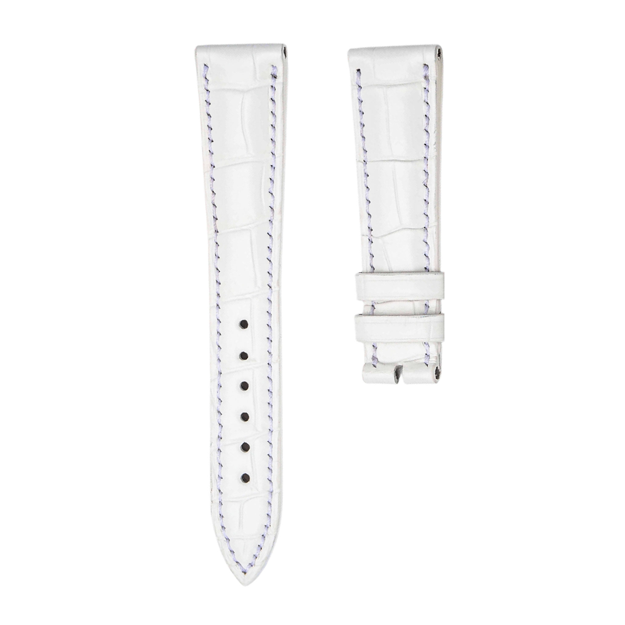 blancpain-6651-6654-alligator-leather-watch-strap-villeret-white.jpg White Circular Grain Genuine Alligator Leather Watch Strap Replacement Band For Blancpain Villeret 6651 6654