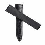 Blancpain Villeret 6025 Leather Watch Strap Cross Display Back