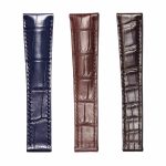 Blancpain Villeret 6025 Leather Watch Strap Multi Color Display Front