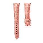 Blancpain Villeret 6102 Alligator Leather Watch Strap Pink Red Front