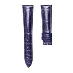 Blancpain Villeret 6102 Alligator Leather Watch Strap Sapphire Blue Front