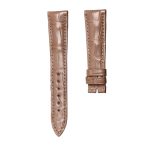 Blancpain Villeret 6102 Alligator Leather Watch Strap Milk Tea Front