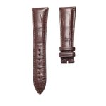 Blancpain Villeret 6654-3642-55B Cane Grain Alligator Leather Watch Strap Brown Thick 4.0 Front