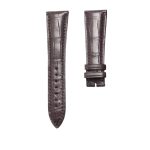 Blancpain Villeret 6654-3642-55B Cane Grain Alligator Leather Watch Strap Dark Brown Thick 4.0 Front