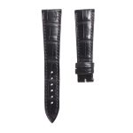 Breguet Classique 5177BA/29/9V6 Cane Grain Alligator Leather Watch Strap Black Thin Front