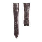 Breguet Classique 5177BA/29/9V6 Cane Grain Alligator Leather Watch Strap Dark Brown Thin Front