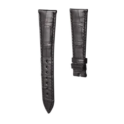Breguet Classique 5967BB/11/9W6 Cane Grain Alligator Leather Watch Strap Black Thin Front