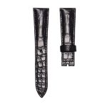 Breguet Classique 7787BR/29/9V6 Cane Grain Alligator Leather Watch Strap Black 20X16 Front