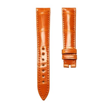 Breguet Classique 8067BA/52/964 Cane Grain Alligator Leather Watch Strap Orange Front