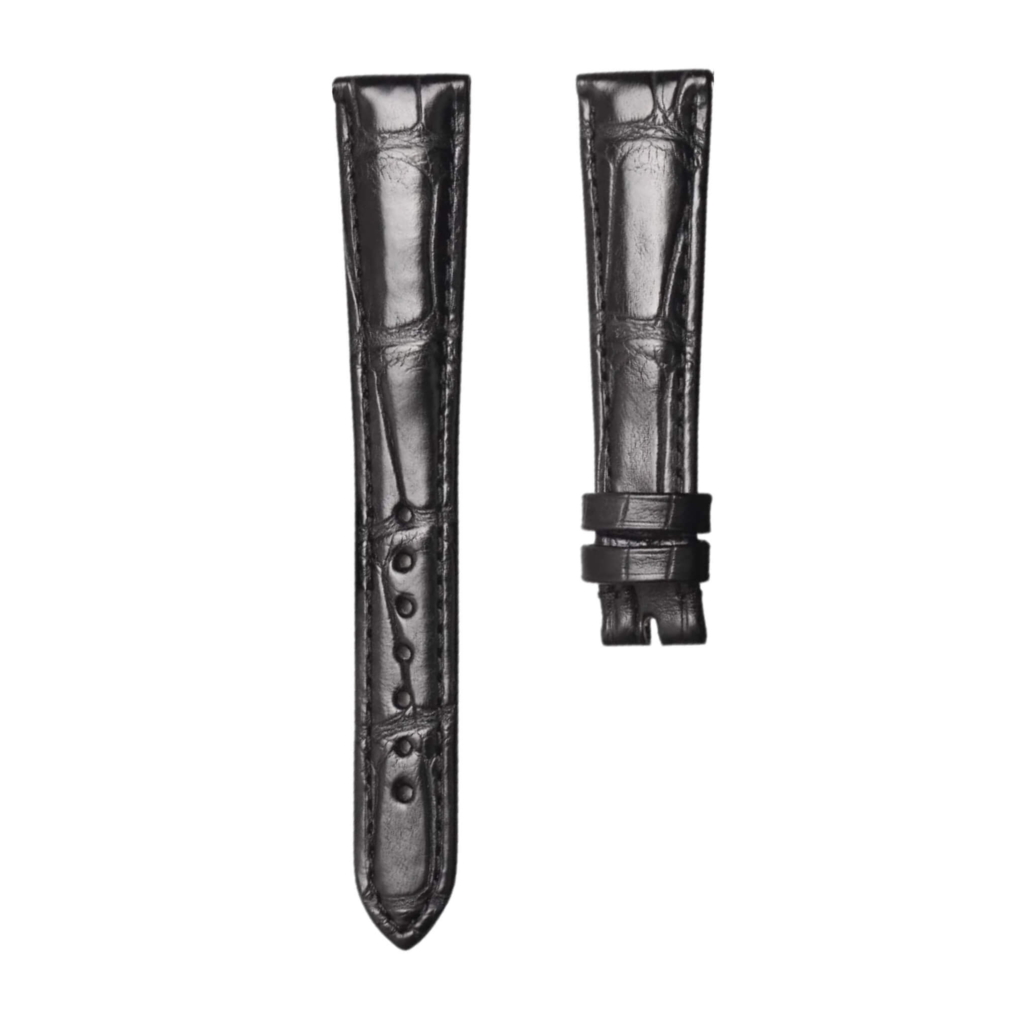 breguet-heritage-5907br12984-cane-grain-alligator-leather-watch-strap-black-ultra-thin-front Breguet Heritage 5907BR/12/984 Cane Grain Alligator Leather Watch Strap Black Ultra Thin Front