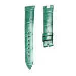 Breguet Reine de Naples 8918BA/58/864/D00D Cane Grain Alligator Leather Watch Strap Green Front