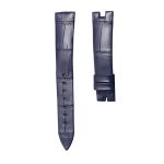 Breguet Reine de Naples 8918BA/58/864/D00D Cane Grain Alligator Leather Watch Strap Matte Blue Front