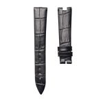 Breguet Reine de Naples 8918BA/58/864/D00D Cane Grain Cowhide Leather Watch Strap Black Front