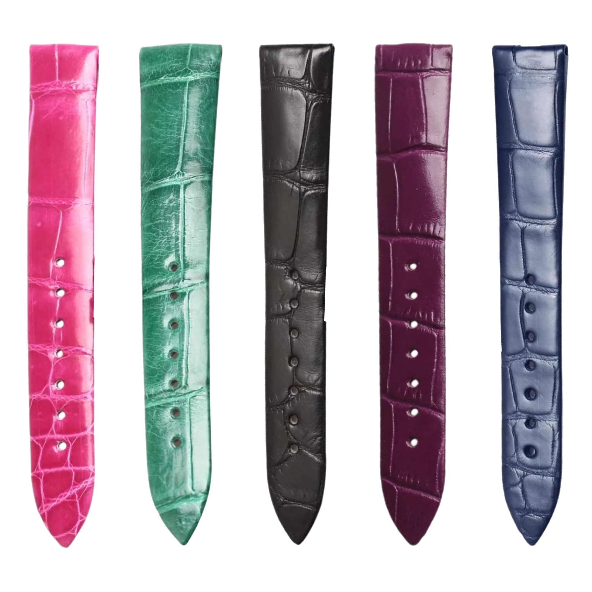 Breguet Reine de Naples 8918BA/58/864/D00D Leather Watch Strap Multi Color Display Front