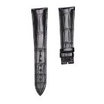 Breguet Tradition 7057BB/11/9W6 Cane Grain Alligator Leather Watch Strap Black Front
