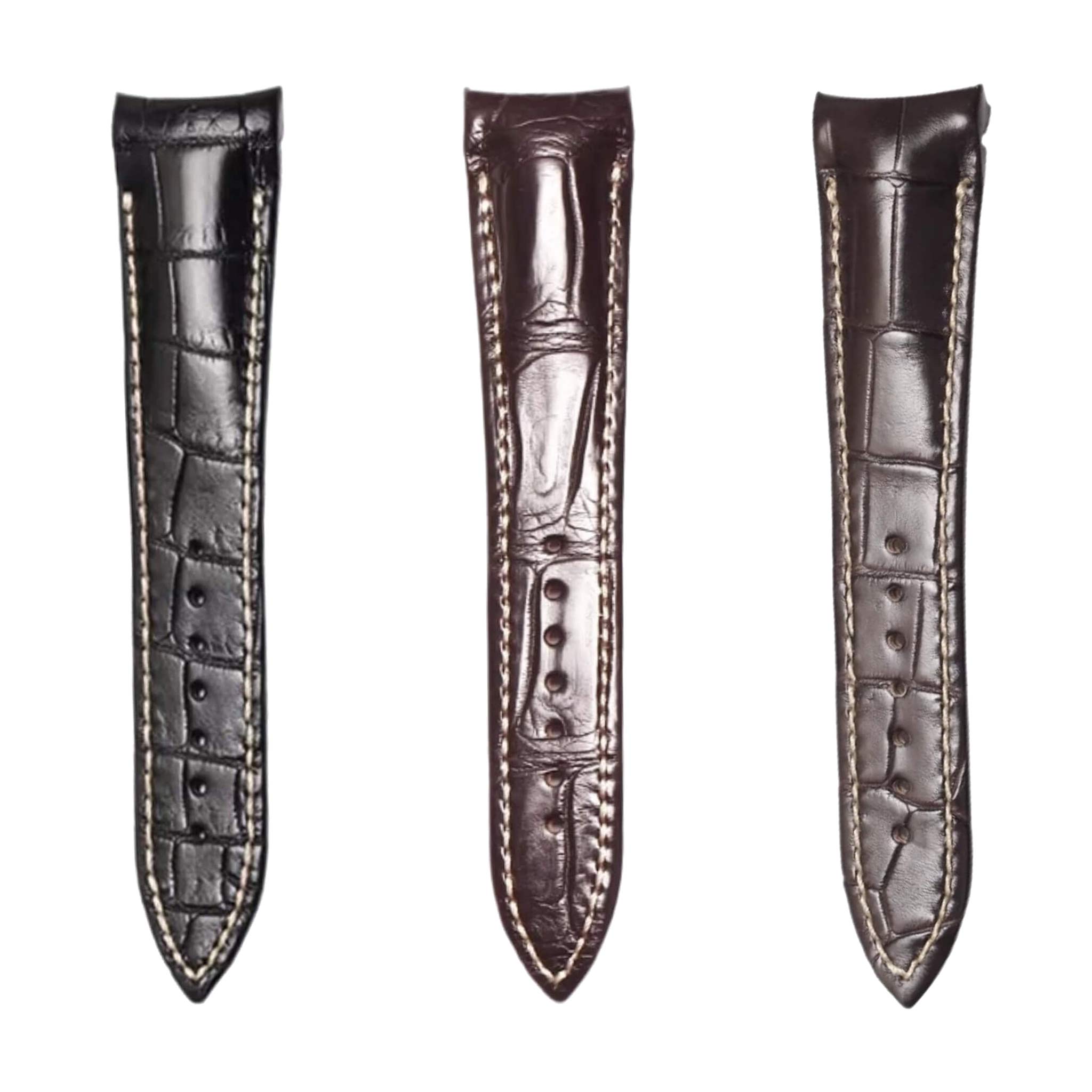 reguet Type XXI 3810BR/92/9ZU Leather Watch Strap Multi Color Display Front
