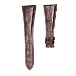 Bvlgari Assioma AA48C13 Alligator Leather Watch Strap Brown Front