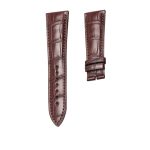Bvlgari BvlgariBvlgari 101367 Cane Grain Alligator Leather Brown Front