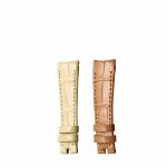Bvlgari BvlgariBvlgari 101890 Alligator Leather Watch Strap Three Color Comparison Front