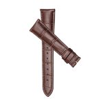 Bvlgari BvlgariBvlgari 102248 Cowhide Leather Watch Strap Cross Display Front