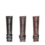 Bvlgari BvlgariBvlgari 102248 Cowhide Leather Watch Strap Three Style Comparison Front