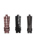 Bvlgari Diagono 102026 Leather Watch Strap Three Style Display Front