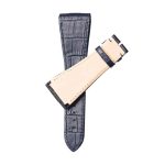 Bvlgari Octo Alligator Cowhide Leather Watch Strap Cross Display