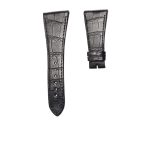 Bvlgari Octo 102121 BGO38BSLD Alligator Watch Strap Black Cane Grain With Metal Tip