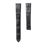Cane Grain Calf Black Watch Strap For Carl F. Bucherer Alacria 00.10703.08.16.21