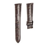Genuine Alligator Cane Grain Dark Brown Watch Strap For Carl F. Bucherer Manero 00.10906.03.13.01