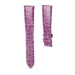Carl F. Bucherer Manero 00.10922.08.73.11 Alligator Watch Strap Purple Round Grain Front