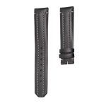 Carl F. Bucherer Patravi 00.10625.13.33.01 Calf Leather Watch Strap Black With Beige Stitching Pin Buckle