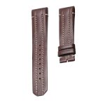 Carl F. Bucherer Patravi 00.10625.13.33.01 Calf Leather Watch Strap Brown With White Stitching Pin Buckle