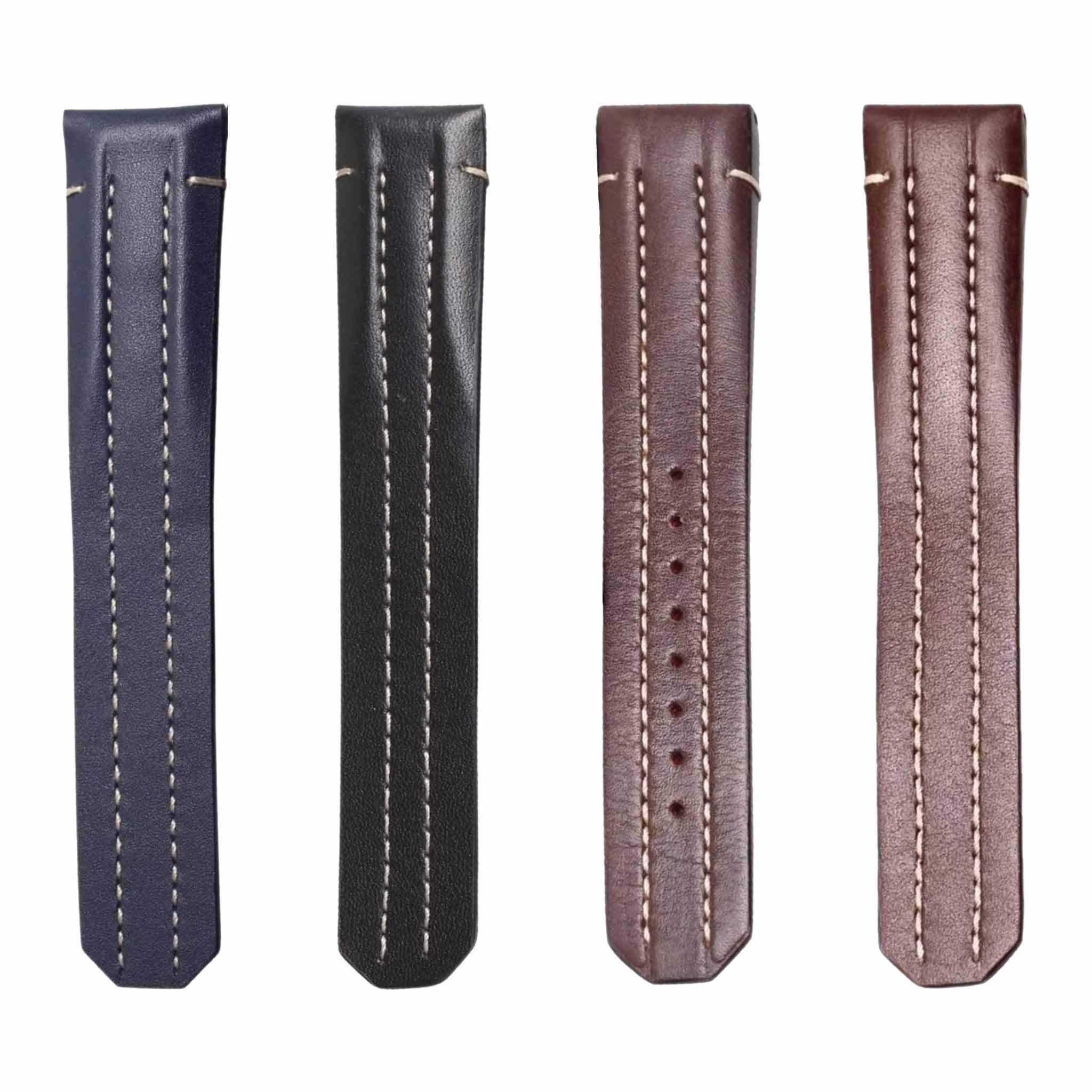Carl F. Bucherer Patravi Calf Leather Watch Strap Multiple Color Options