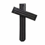 Carl F. Bucherer Patravi Calf Leather Watch Strap Cross View