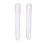 White Alligator Leather Replacement Watch Strap For Ballon Bleu W6920097 WE900351 WE902063