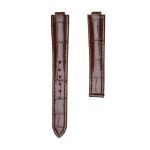 Cartier Ballon Bleu W6900651 W69016Z4 Alligator Leather Watch Strap Brown Front