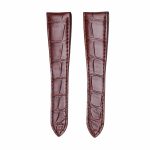 Alligator Leather Watch Strap For Cartier De Calibre W7100043 W7100013 Replacement Band - 图片 3