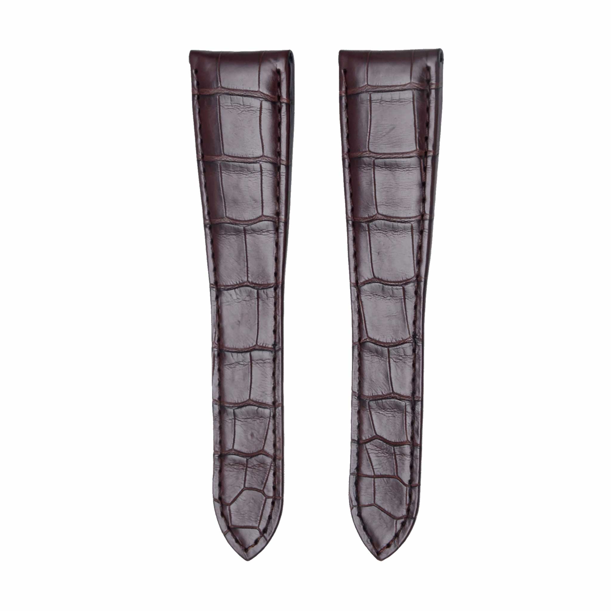cartier-w7100043-w7100013-alligator-leather-watch-strap-de-calibre-dark-brown.jpg Alligator Leather Watch Strap For Cartier De Calibre W7100043 W7100013 Replacement Band - 图片 1