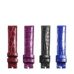 Multiple Colors Genuine Alligator Leather Watch Straps For Chopard Happy Sport 278509-6001