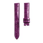 Purple Cane Grain Genuine Alligator Leather Watch Strap For Chopard Happy Sport 278509-6001