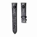 Chopard L.U.C 161888-1003 Alligator Leather Watch Strap Black Back Display