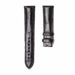 Chopard L.U.C 161888-1003 Alligator Leather Watch Strap Dark Brown Front