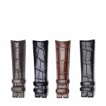 Alligator Leather Watch Strap Multi Color Options Front View For Girard-Perregaux 1966 49525 49535