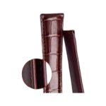 Side View Alligator Leather Watch Strap For Maurice Lacroix Masterpiece MP6347