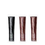 Full Color Alligator Leather Watch Strap Front View For Maurice Lacroix Masterpiece MP6347 MP6607