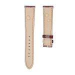 Montblanc Star Classique U0107115 Alligator Leather Watch Strap Brown Back View